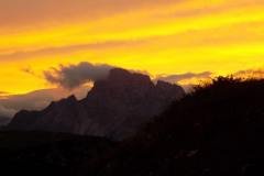 Zalazak sunca Dolomiti